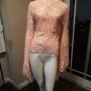 Label "minkpink", size medium.pink lace